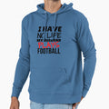 I Have No Life My Husband Plays Hoodie - Novelty Apparel for Adults - T-Shirt, Sweatshirt, Hoodie