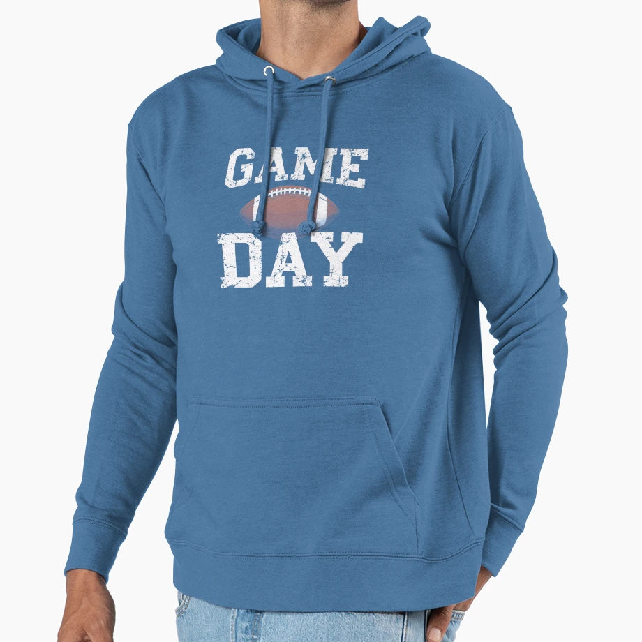 Game Day American Football Hoodie - Trendy Graphic for Adults - T-Shirt, Sweatshirt, Hoodie