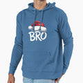 Santa Hat Brother Family Hoodie - Custom Art Print Men Women - T-Shirt, Sweatshirt, Hoodie