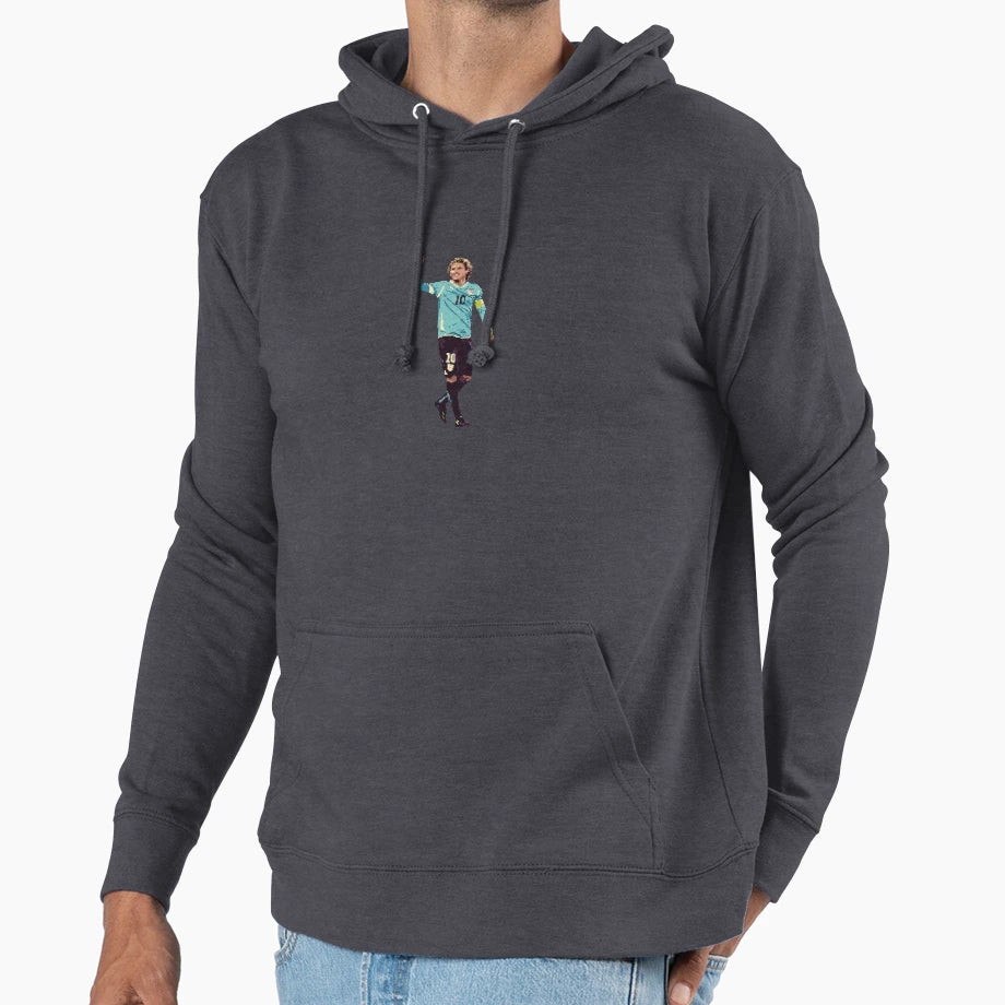 Diego Forlan Hoodie - Unique Graphic Unisex - T-Shirt, Sweatshirt, Hoodie