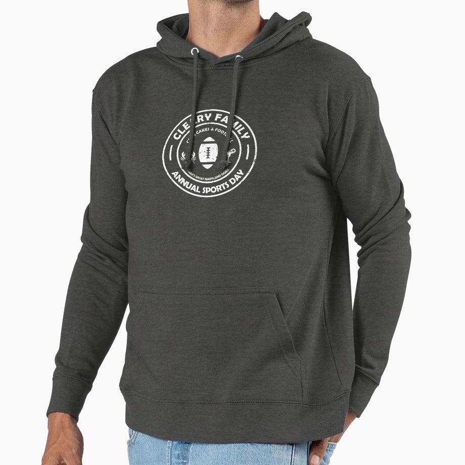 Cleary Family Football Hoodie - Fun Novelty Design Unisex - T-Shirt, Sweatshirt, Hoodie