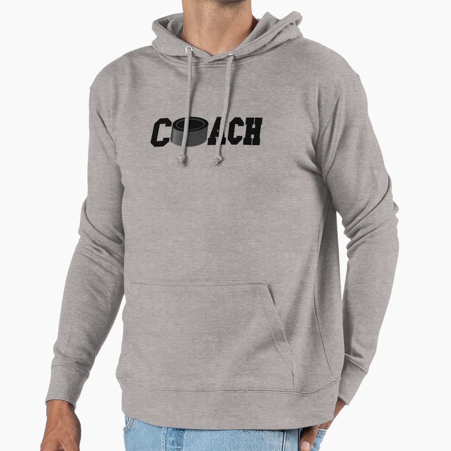 Hockey Coach Hockey Coach Gifts T-Shirt - Minimalist Print Men Women - T-Shirt, Sweatshirt, Hoodie