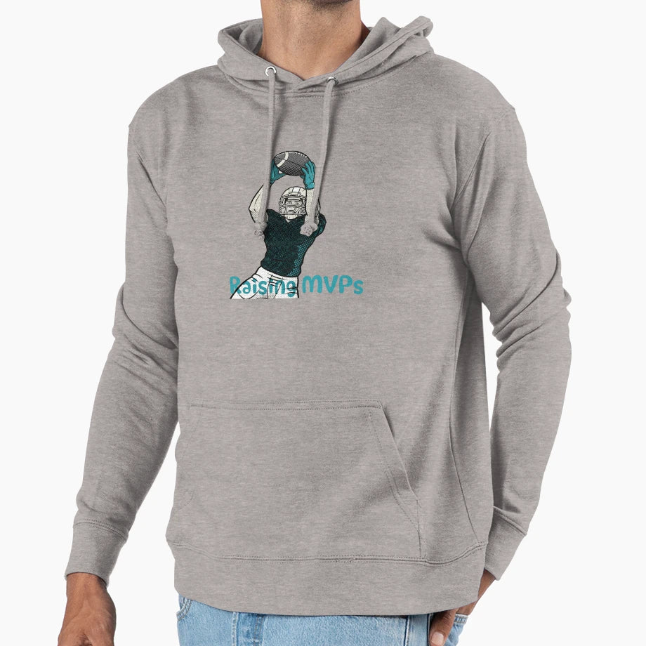 Hard Hits Touchdowns Hoodie - Custom Art Print Unisex - T-Shirt, Sweatshirt, Hoodie