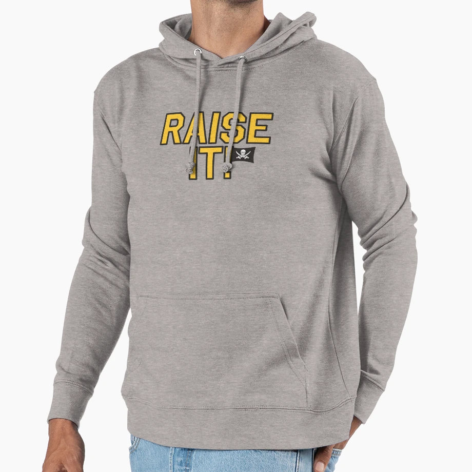 Raise It Original Hoodie - Trendy Graphic Men Women - T-Shirt, Sweatshirt, Hoodie