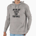 My Heart Beats Football Football Lover T-Shirt - Unique Graphic for Adults - T-Shirt, Sweatshirt, Hoodie