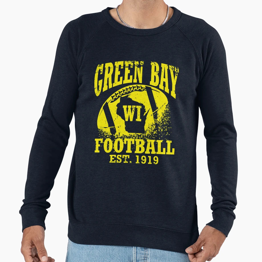 Green Bay Football Sweatshirt - Fun Novelty Design Men Women - T-Shirt, Sweatshirt, Hoodie