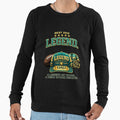 Dad Legend Teal Baseball Cap Sweatshirt - Minimalist Print for Adults - T-Shirt, Sweatshirt, Hoodie