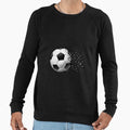 Soccer Ball Soccer Heart Soccer Sweatshirt - Graphic Print for Adults - T-Shirt, Sweatshirt, Hoodie