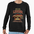 Dad Legend Red Baseball Cap Sweatshirt - Unique Graphic Unisex - T-Shirt, Sweatshirt, Hoodie