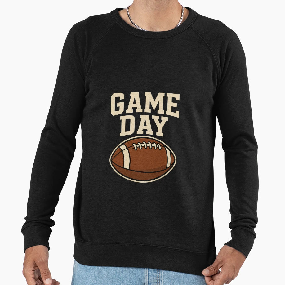 Game Day American Football T-Shirt - Trendy Graphic for Adults - T-Shirt, Sweatshirt, Hoodie