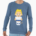 Super Sports Stars Football Soccer Sweatshirt - Novelty Apparel for Adults - T-Shirt, Sweatshirt, Hoodie