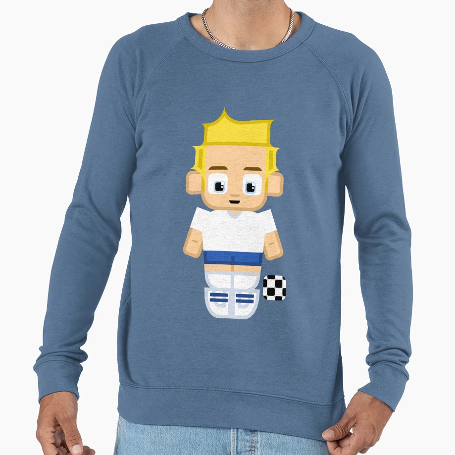 Super Sports Stars Football Soccer Sweatshirt - Novelty Apparel for Adults - T-Shirt, Sweatshirt, Hoodie
