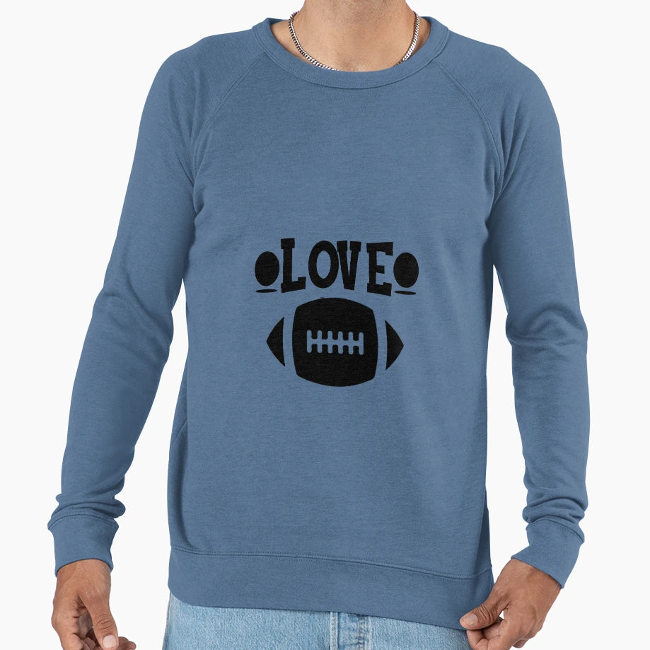 Love Football Funny Football Lovers T-Shirt - Novelty Apparel Unisex - T-Shirt, Sweatshirt, Hoodie