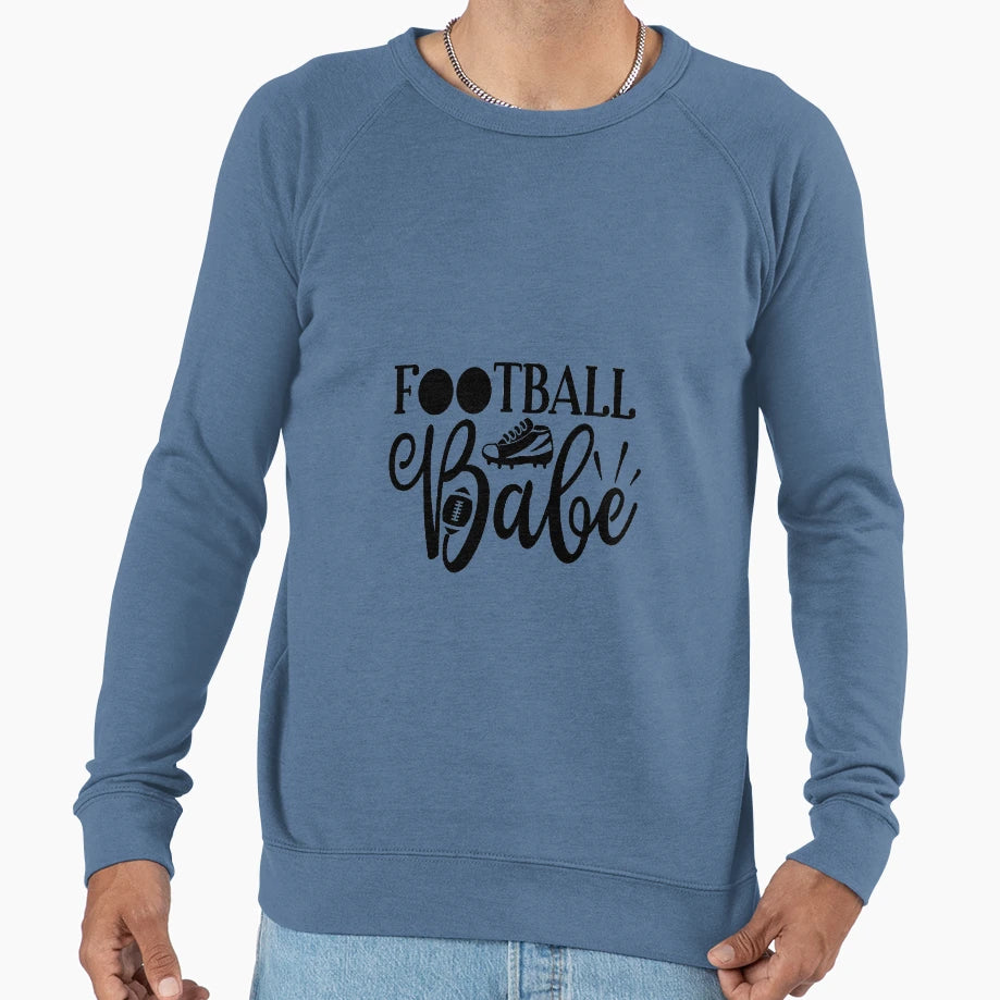 Football Babe Funny Football Lovers T-Shirt - Unique Graphic for Adults - T-Shirt, Sweatshirt, Hoodie