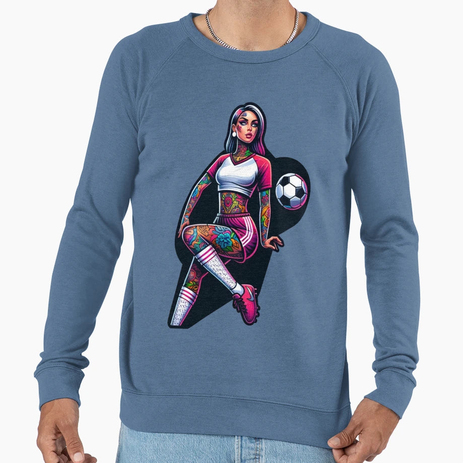 Soccer Sweatshirt - Casual Everyday Wear Men Women - T-Shirt, Sweatshirt, Hoodie