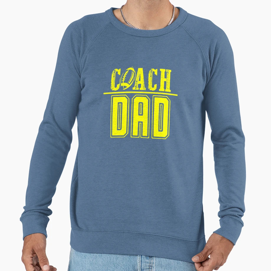 Coach Dad Combi Sweatshirt - Fun Novelty Design Unisex - T-Shirt, Sweatshirt, Hoodie