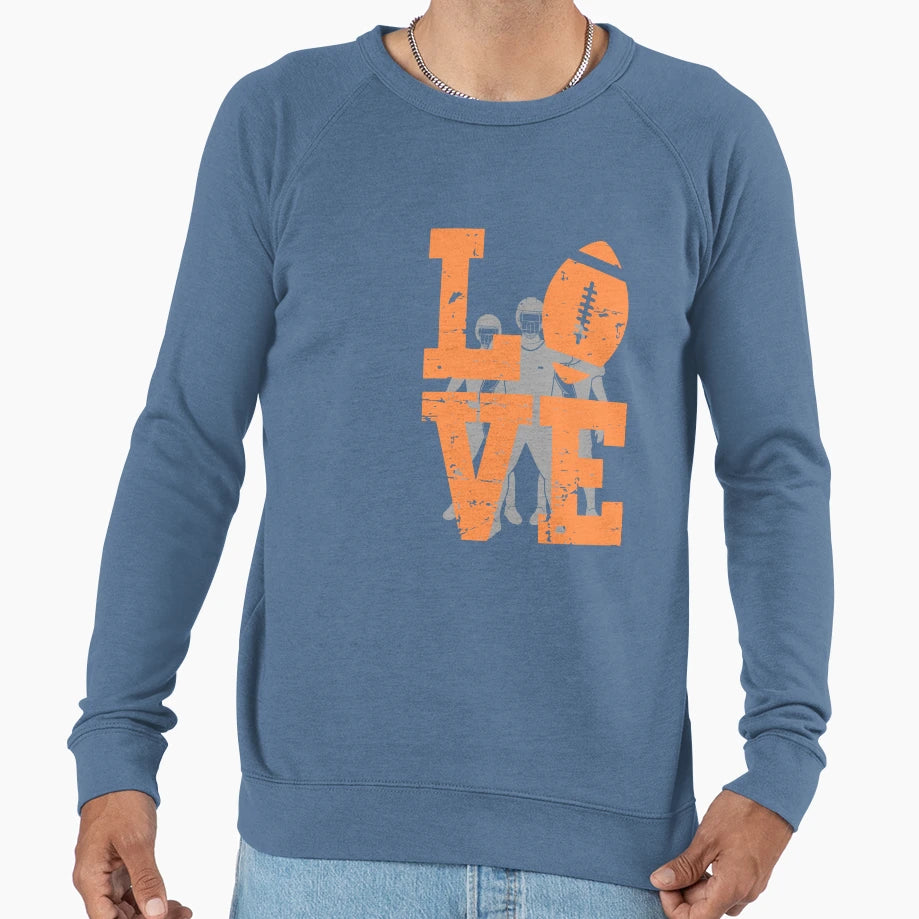 My Favorite Football Sweatshirt - Minimalist Print Men Women - T-Shirt, Sweatshirt, Hoodie