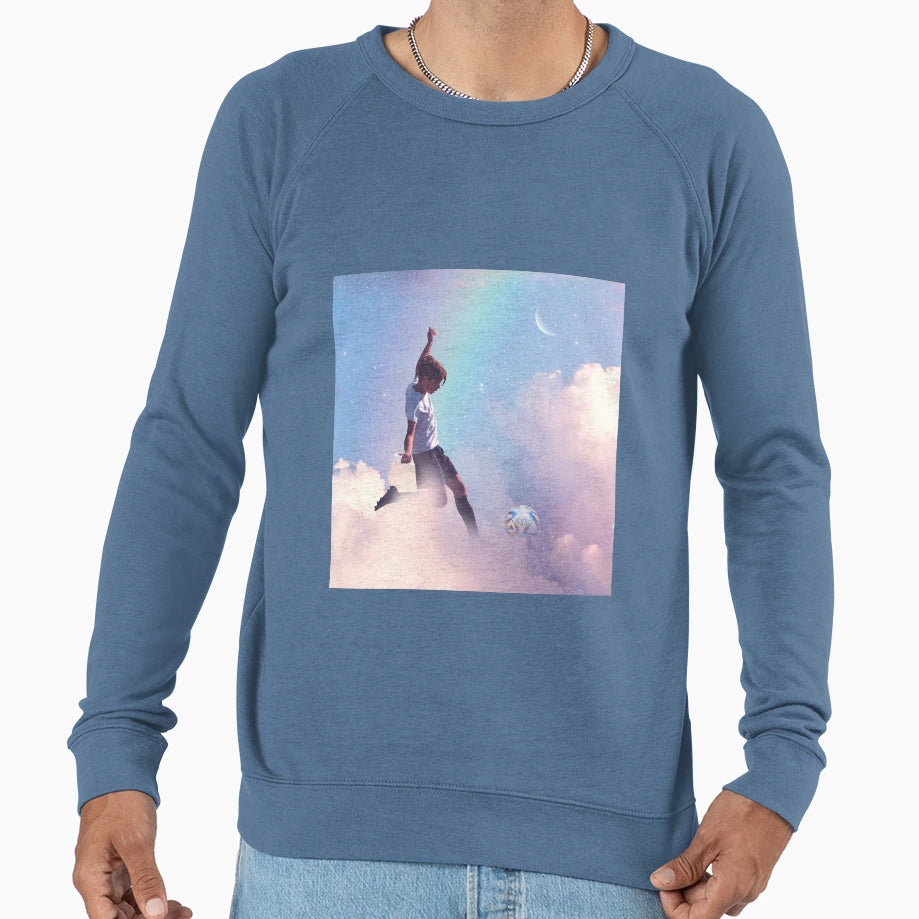 Football Fever Sweatshirt - Minimalist Print for Adults - T-Shirt, Sweatshirt, Hoodie