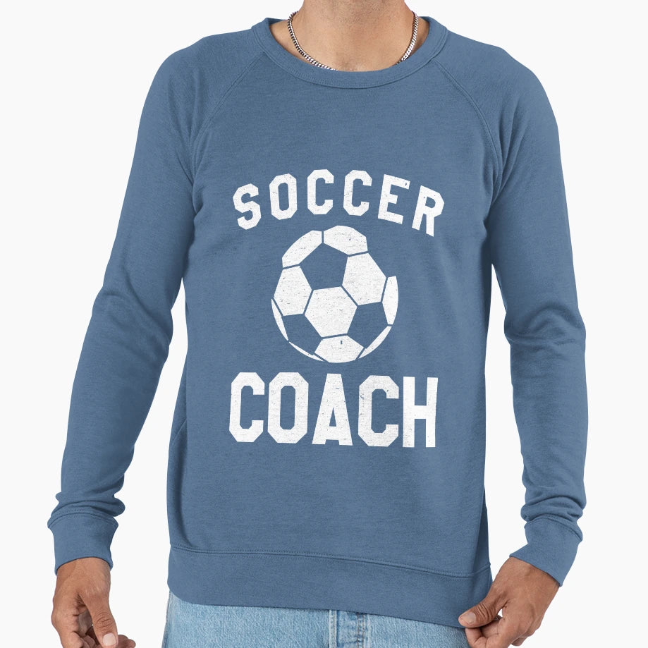 Soccer Coach Manager Assistant Gift Sweatshirt - Custom Art Print Unisex - T-Shirt, Sweatshirt, Hoodie