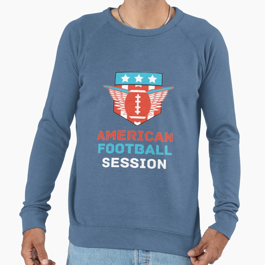 American Football Season Sweatshirt - Fun Novelty Design for Adults - T-Shirt, Sweatshirt, Hoodie