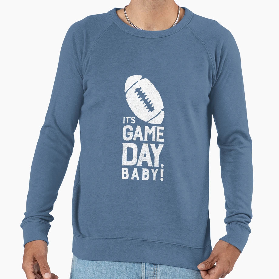 Its Game Day Sweatshirt - Minimalist Print for Adults - T-Shirt, Sweatshirt, Hoodie