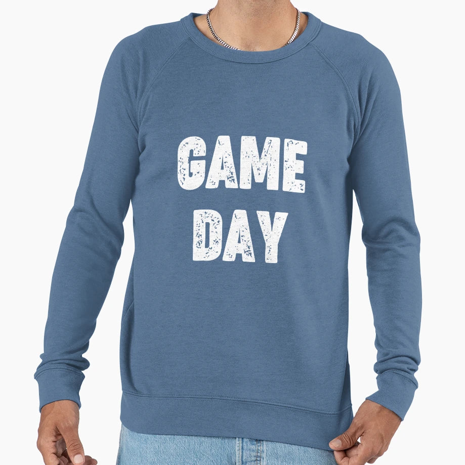 Game Day Football Sweatshirt - Graphic Print Men Women - T-Shirt, Sweatshirt, Hoodie