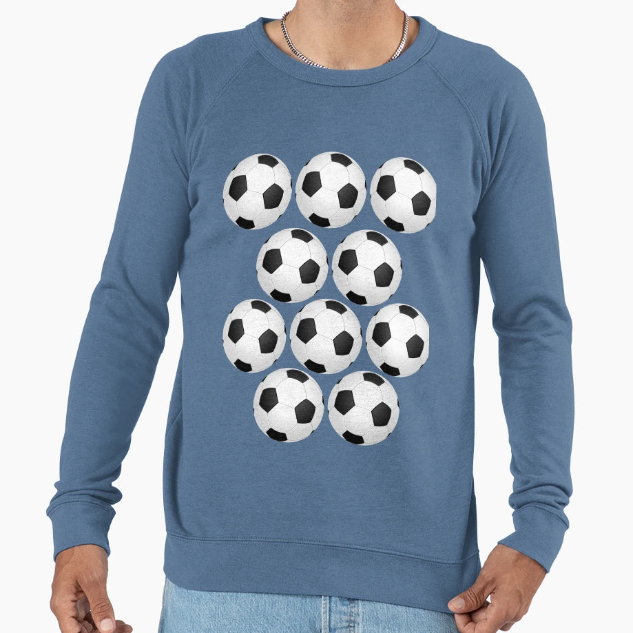 Football Ball Love Sweatshirt - Fun Novelty Design for Adults - T-Shirt, Sweatshirt, Hoodie