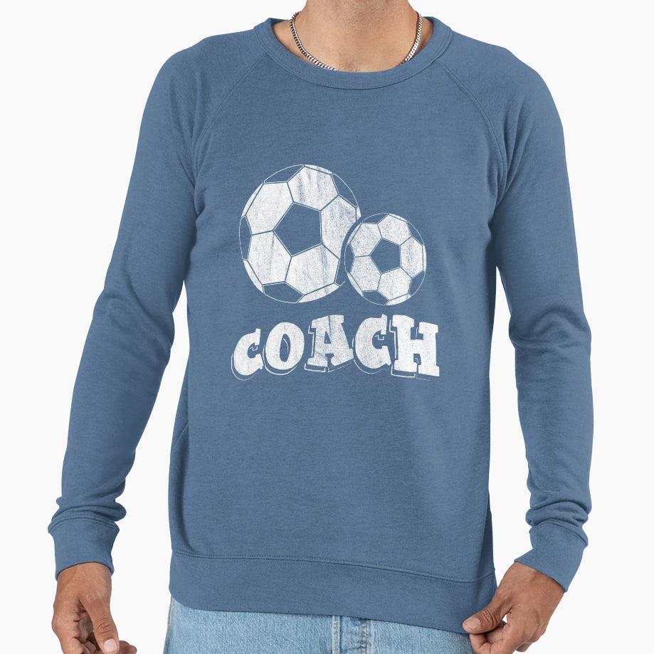 Soccer Coach Uniform I Love Coaching Sweatshirt - Graphic Print Unisex - T-Shirt, Sweatshirt, Hoodie