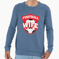 Football Wife Sweatshirt - Aesthetic Graphic for Adults - T-Shirt, Sweatshirt, Hoodie
