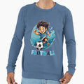 Football Soccer Sweatshirt - Aesthetic Graphic Men Women - T-Shirt, Sweatshirt, Hoodie