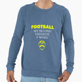 Funny Football Dad Second Favorite Sweatshirt - Aesthetic Graphic Men Women - T-Shirt, Sweatshirt, Hoodie