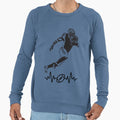 American Football Player Sweatshirt - Graphic Print Men Women - T-Shirt, Sweatshirt, Hoodie