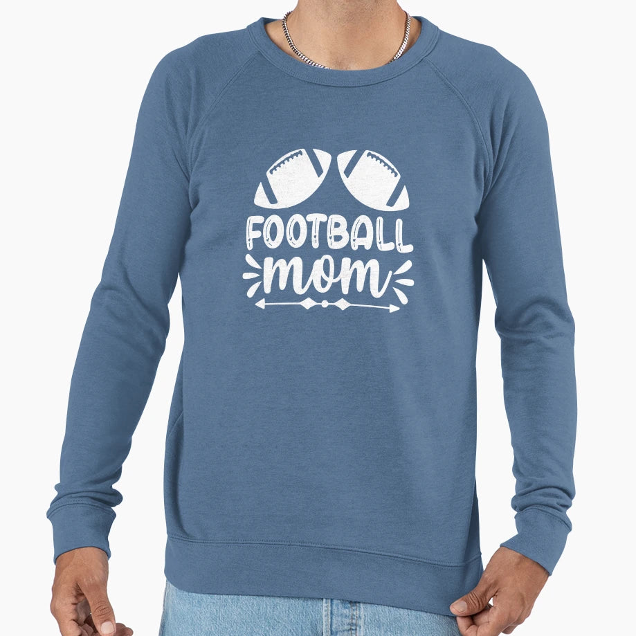 Football Mama Baller Team Sports Sweatshirt - Fun Novelty Design Men Women - T-Shirt, Sweatshirt, Hoodie
