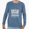 Proud Dad Awesome Soccer Player Sweatshirt - Custom Art Print for Adults - T-Shirt, Sweatshirt, Hoodie