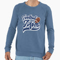 Football Mom Blue And Red Sweatshirt - Graphic Print for Adults - T-Shirt, Sweatshirt, Hoodie