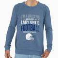 Football Sweatshirt - Aesthetic Graphic Men Women - T-Shirt, Sweatshirt, Hoodie