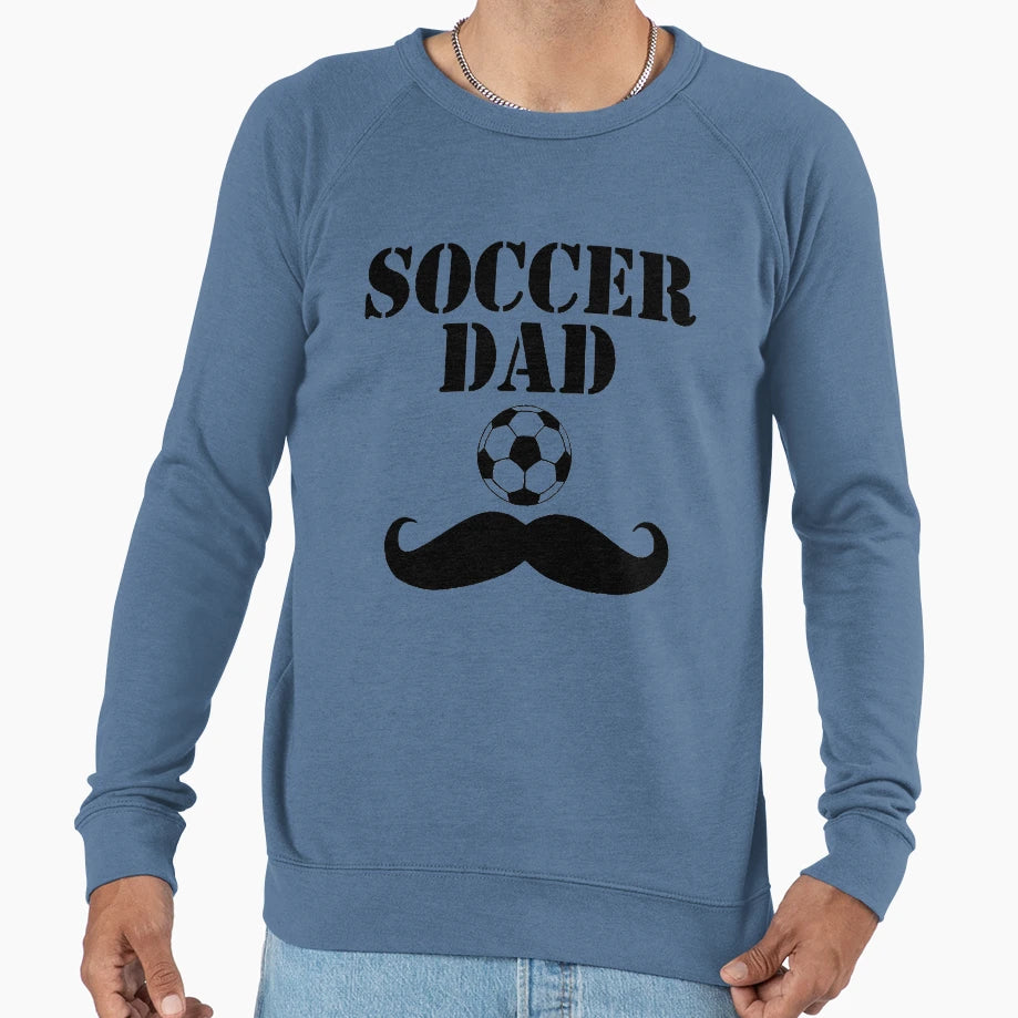 Soccer Dad Sweatshirt - Aesthetic Graphic Men Women - T-Shirt, Sweatshirt, Hoodie