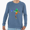 Soccer Player 17 Watercolor Sweatshirt - Streetwear Style Men Women - T-Shirt, Sweatshirt, Hoodie