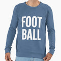 Football Large Text Gameday Love Sweatshirt - Custom Art Print Men Women - T-Shirt, Sweatshirt, Hoodie
