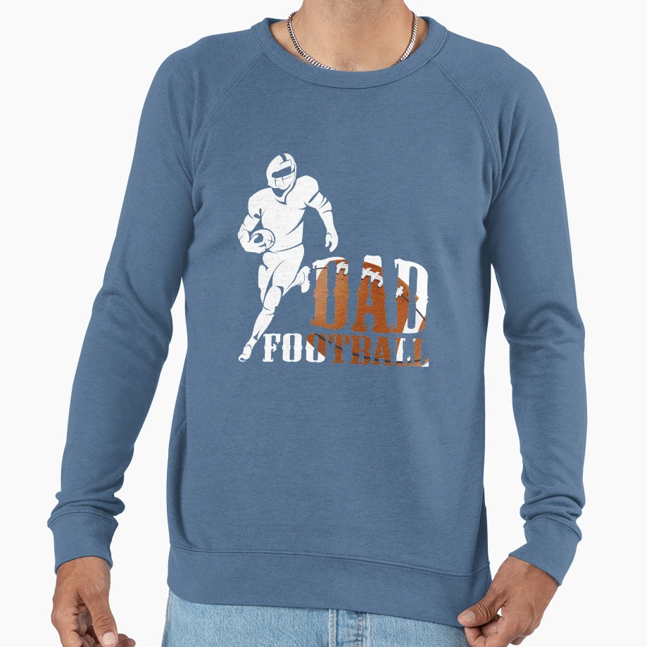 Football Dad Fathers Day Gift 3 T-Shirt - Trendy Graphic for Adults - T-Shirt, Sweatshirt, Hoodie