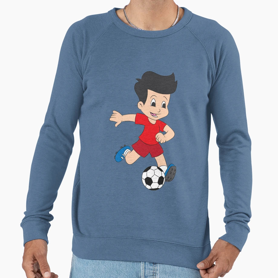 Football Soccer Footballer Sweatshirt - Unique Graphic Men Women - T-Shirt, Sweatshirt, Hoodie