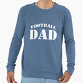 Football Dad Gift Proud Father T-Shirt - Minimalist Print Men Women - T-Shirt, Sweatshirt, Hoodie