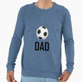 Soccer Ball Sports Dad Sweatshirt - Aesthetic Graphic for Adults - T-Shirt, Sweatshirt, Hoodie