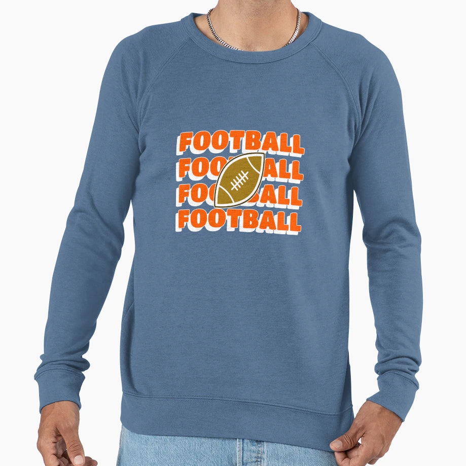 Football Lover Sweatshirt - Minimalist Print Unisex - T-Shirt, Sweatshirt, Hoodie