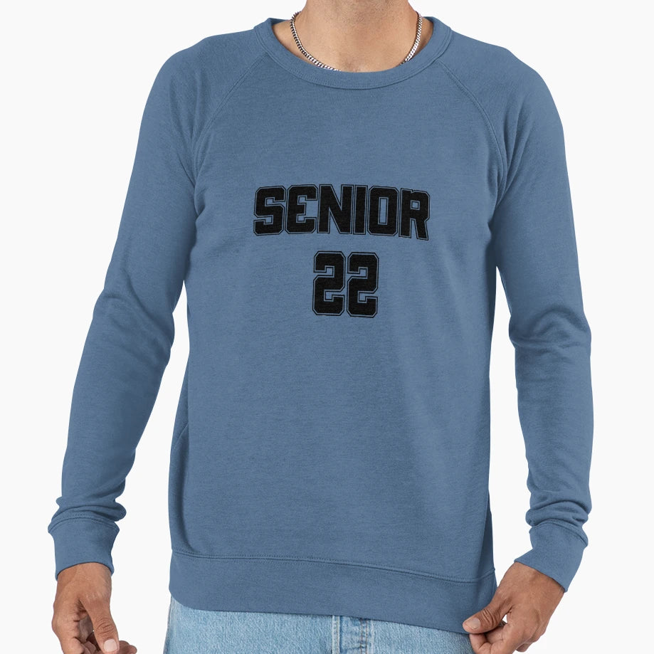 Senior Class 2022 Senior 22 Sweatshirt - Aesthetic Graphic Men Women - T-Shirt, Sweatshirt, Hoodie