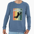 Old School Football Sweatshirt - Graphic Print Unisex - T-Shirt, Sweatshirt, Hoodie