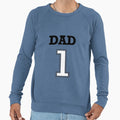 Dad 1 Child Funny Father Day Gift Sweatshirt - Custom Art Print for Adults - T-Shirt, Sweatshirt, Hoodie