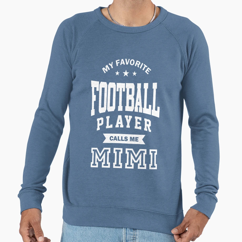 Womens Football Mimi Sweatshirt - Novelty Apparel Men Women - T-Shirt, Sweatshirt, Hoodie