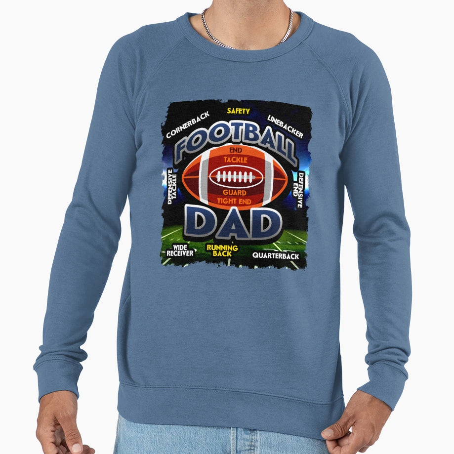 American Football Playing Sweatshirt - Custom Art Print for Adults - T-Shirt, Sweatshirt, Hoodie