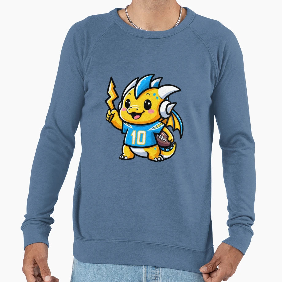 Chargers Game Day Sweatshirt - Casual Everyday Wear for Adults - T-Shirt, Sweatshirt, Hoodie